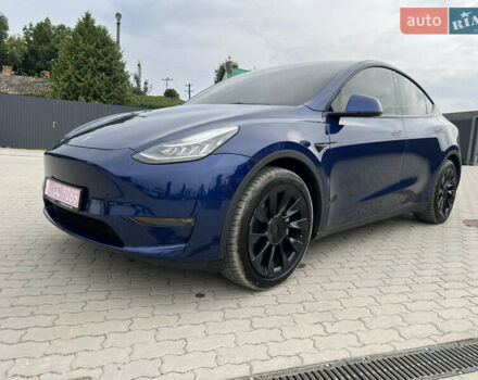 Синий Тесла Model Y, объемом двигателя 0 л и пробегом 116 тыс. км за 24500 $, фото 14 на Automoto.ua