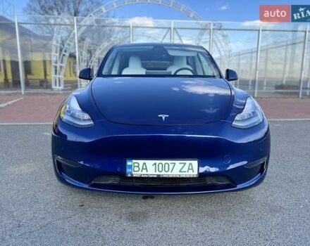 Синий Тесла Model Y, объемом двигателя 0 л и пробегом 69 тыс. км за 22200 $, фото 2 на Automoto.ua