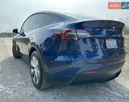 Синий Тесла Model Y, объемом двигателя 0 л и пробегом 35 тыс. км за 27999 $, фото 26 на Automoto.ua