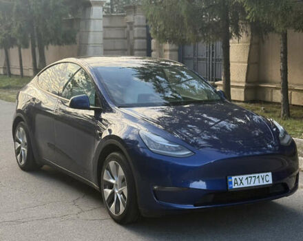 Синий Тесла Model Y, объемом двигателя 0 л и пробегом 97 тыс. км за 26500 $, фото 32 на Automoto.ua
