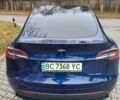 Синий Тесла Model Y, объемом двигателя 0 л и пробегом 91 тыс. км за 25850 $, фото 7 на Automoto.ua