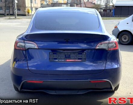 Синій Тесла Model Y, об'ємом двигуна 0 л та пробігом 59 тис. км за 23500 $, фото 4 на Automoto.ua