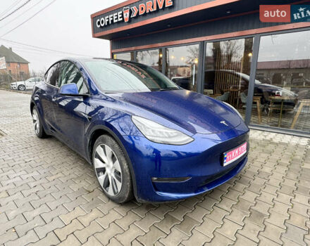 Синій Тесла Model Y, об'ємом двигуна 0 л та пробігом 44 тис. км за 23500 $, фото 3 на Automoto.ua