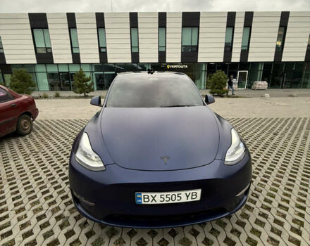 Синій Тесла Model Y, об'ємом двигуна 0 л та пробігом 48 тис. км за 30000 $, фото 2 на Automoto.ua