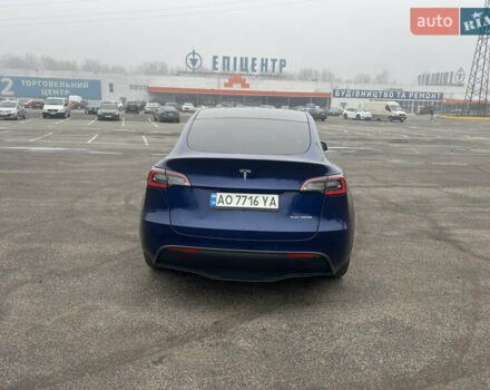 Синий Тесла Model Y, объемом двигателя 0 л и пробегом 125 тыс. км за 25997 $, фото 22 на Automoto.ua