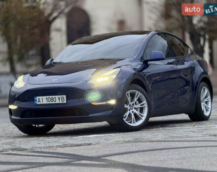 Тесла Model Y 2021 в Харькове на Automoto.ua Синий Тесла Model Y, объемом двигателя 0 л и пробегом 113 тыс. км за 21200 $, фото 1 на Automoto.ua