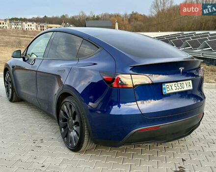 Синий Тесла Model Y, объемом двигателя 0 л и пробегом 120 тыс. км за 23900 $, фото 6 на Automoto.ua