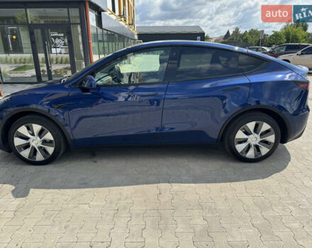 Синий Тесла Model Y, объемом двигателя 0 л и пробегом 83 тыс. км за 24999 $, фото 3 на Automoto.ua