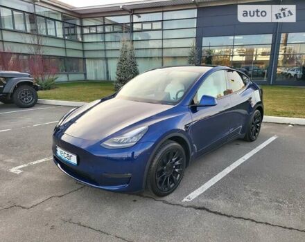 Синій Тесла Model Y, об'ємом двигуна 0 л та пробігом 18 тис. км за 29988 $, фото 1 на Automoto.ua