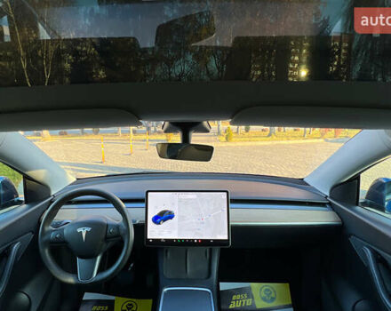Синий Тесла Model Y, объемом двигателя 0 л и пробегом 72 тыс. км за 25750 $, фото 15 на Automoto.ua