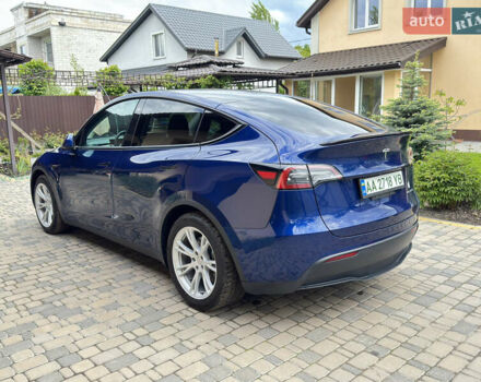 Синий Тесла Model Y, объемом двигателя 0 л и пробегом 57 тыс. км за 24300 $, фото 4 на Automoto.ua