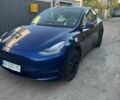 Синий Тесла Model Y, объемом двигателя 0 л и пробегом 64 тыс. км за 21900 $, фото 1 на Automoto.ua