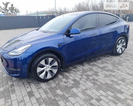 Синій Тесла Model Y, об'ємом двигуна 0 л та пробігом 45 тис. км за 35000 $, фото 2 на Automoto.ua