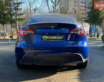 Синій Тесла Model Y, об'ємом двигуна 0 л та пробігом 64 тис. км за 26900 $, фото 5 на Automoto.ua