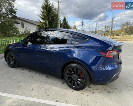 Синий Тесла Model Y, объемом двигателя 0 л и пробегом 86 тыс. км за 25900 $, фото 55 на Automoto.ua