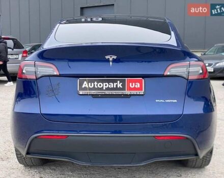 Синій Тесла Model Y, об'ємом двигуна 0 л та пробігом 91 тис. км за 25990 $, фото 4 на Automoto.ua