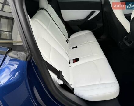Синий Тесла Model Y, объемом двигателя 0 л и пробегом 86 тыс. км за 25900 $, фото 88 на Automoto.ua