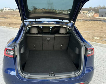 Синий Тесла Model Y, объемом двигателя 0 л и пробегом 116 тыс. км за 23900 $, фото 15 на Automoto.ua