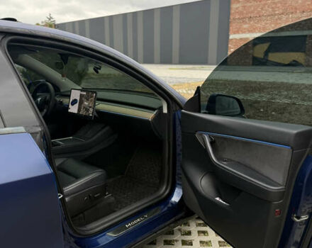 Синій Тесла Model Y, об'ємом двигуна 0 л та пробігом 48 тис. км за 26000 $, фото 35 на Automoto.ua