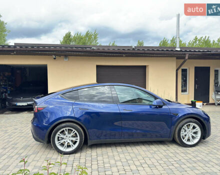 Синий Тесла Model Y, объемом двигателя 0 л и пробегом 57 тыс. км за 24300 $, фото 5 на Automoto.ua