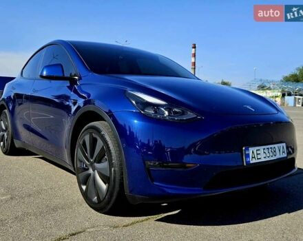 Синий Тесла Model Y, объемом двигателя 0 л и пробегом 53 тыс. км за 23500 $, фото 14 на Automoto.ua