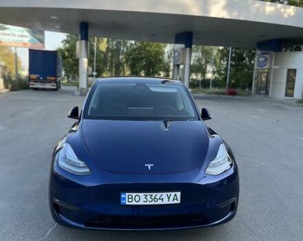Синий Тесла Model Y, объемом двигателя 0 л и пробегом 68 тыс. км за 25000 $, фото 11 на Automoto.ua