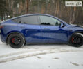 Синий Тесла Model Y, объемом двигателя 0 л и пробегом 66 тыс. км за 25000 $, фото 2 на Automoto.ua