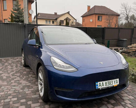 Синий Тесла Model Y, объемом двигателя 0 л и пробегом 93 тыс. км за 18800 $, фото 2 на Automoto.ua