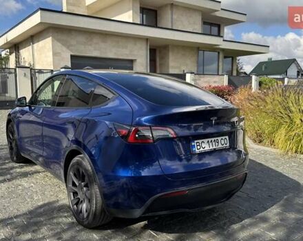 Синій Тесла Model Y, об'ємом двигуна 0 л та пробігом 66 тис. км за 28351 $, фото 3 на Automoto.ua