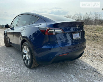 Синий Тесла Model Y, объемом двигателя 0 л и пробегом 35 тыс. км за 38499 $, фото 17 на Automoto.ua