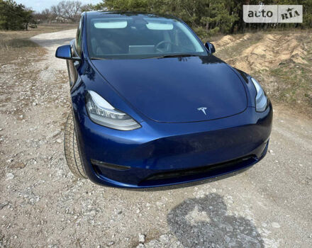 Синій Тесла Model Y, об'ємом двигуна 0 л та пробігом 35 тис. км за 38499 $, фото 15 на Automoto.ua
