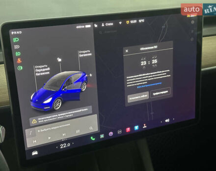 Синий Тесла Model Y, объемом двигателя 0 л и пробегом 122 тыс. км за 27500 $, фото 26 на Automoto.ua