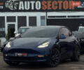 Синий Тесла Model Y, объемом двигателя 0 л и пробегом 114 тыс. км за 24800 $, фото 1 на Automoto.ua