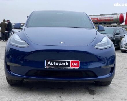 Синій Тесла Model Y, об'ємом двигуна 0 л та пробігом 91 тис. км за 25990 $, фото 1 на Automoto.ua