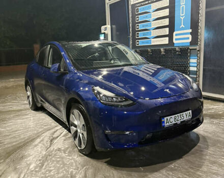 Синий Тесла Model Y, объемом двигателя 0 л и пробегом 160 тыс. км за 19000 $, фото 4 на Automoto.ua