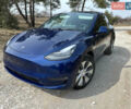Синий Тесла Model Y, объемом двигателя 0 л и пробегом 35 тыс. км за 27999 $, фото 7 на Automoto.ua