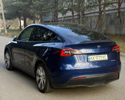 Синий Тесла Model Y, объемом двигателя 0 л и пробегом 97 тыс. км за 26500 $, фото 11 на Automoto.ua
