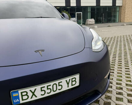 Синій Тесла Model Y, об'ємом двигуна 0 л та пробігом 48 тис. км за 30000 $, фото 4 на Automoto.ua
