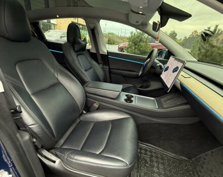 Синій Тесла Model Y, об'ємом двигуна 0 л та пробігом 48 тис. км за 26000 $, фото 27 на Automoto.ua