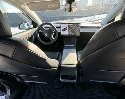 Синий Тесла Model Y, объемом двигателя 0 л и пробегом 20 тыс. км за 40000 $, фото 3 на Automoto.ua