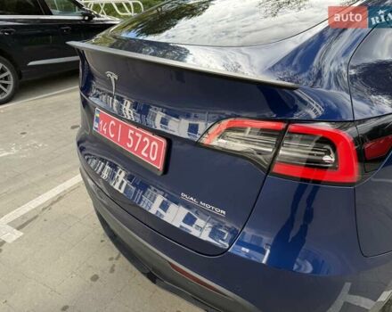 Синий Тесла Model Y, объемом двигателя 0 л и пробегом 86 тыс. км за 25900 $, фото 64 на Automoto.ua