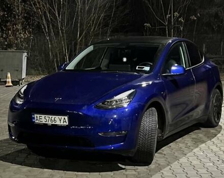 Синий Тесла Model Y, объемом двигателя 0 л и пробегом 58 тыс. км за 21500 $, фото 7 на Automoto.ua