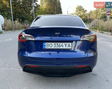 Синий Тесла Model Y, объемом двигателя 0 л и пробегом 68 тыс. км за 25000 $, фото 2 на Automoto.ua