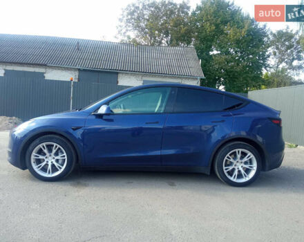 Синий Тесла Model Y, объемом двигателя 0 л и пробегом 183 тыс. км за 24999 $, фото 3 на Automoto.ua