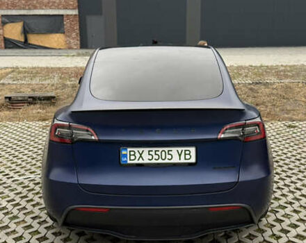 Синій Тесла Model Y, об'ємом двигуна 0 л та пробігом 48 тис. км за 26000 $, фото 10 на Automoto.ua