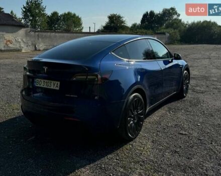 Синий Тесла Model Y, объемом двигателя 0 л и пробегом 72 тыс. км за 24800 $, фото 5 на Automoto.ua