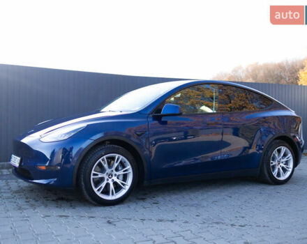 Синий Тесла Model Y, объемом двигателя 0 л и пробегом 42 тыс. км за 27000 $, фото 8 на Automoto.ua