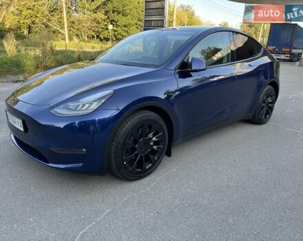 Синий Тесла Model Y, объемом двигателя 0 л и пробегом 68 тыс. км за 25000 $, фото 8 на Automoto.ua