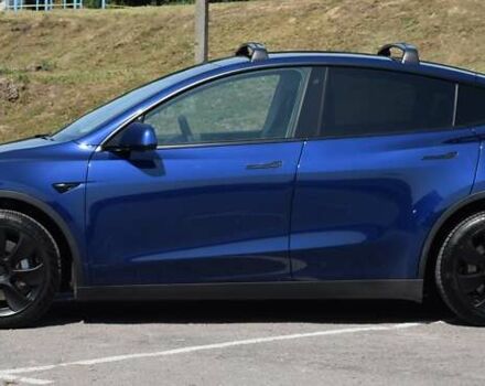 Синий Тесла Model Y, объемом двигателя 0 л и пробегом 81 тыс. км за 25499 $, фото 8 на Automoto.ua