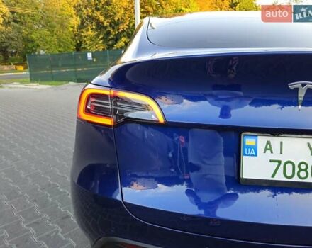 Синий Тесла Model Y, объемом двигателя 0 л и пробегом 99 тыс. км за 25900 $, фото 30 на Automoto.ua